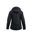 Womens/ladies Melrose Padded Jacket Black Clique-2