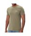 T-Shirt kaki foncé homme pepe jeans original basic-1