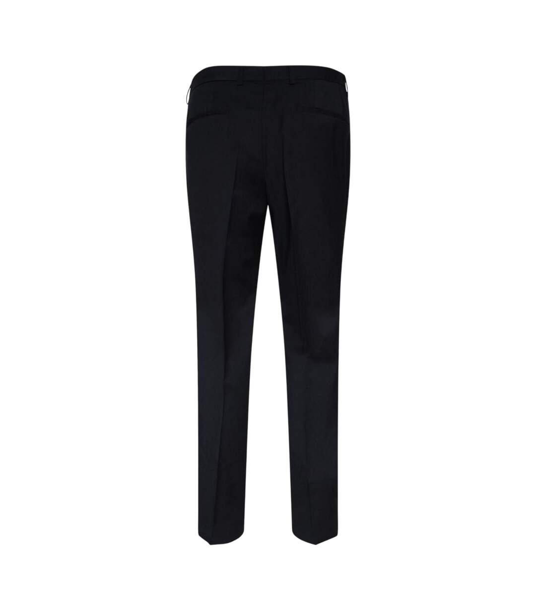 Mens H-genius Virgin Wool Slim Trousers Dark Blue Hugo Boss-2