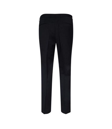 Mens H-genius Virgin Wool Slim Trousers Dark Blue Hugo Boss