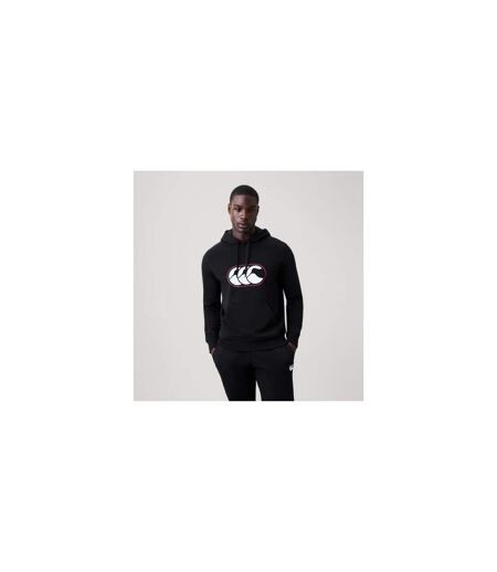 Sweat À Capuche Motif/style Logo Rakaia 2.0 Homme Noir Canterbury