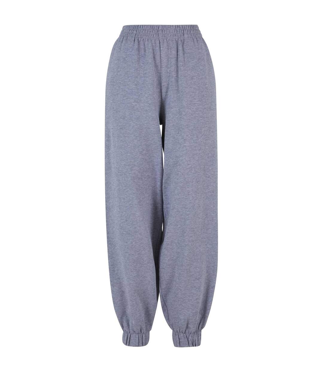 Pantalon De Jogging Femme Gris Chiné Build Your Brand-1
