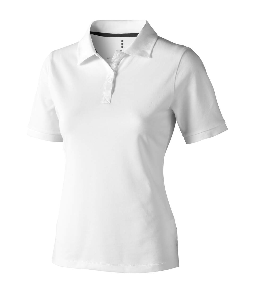 Elevate Calgary Short Sleeve Ladies Polo (White) - UTPF1817-1