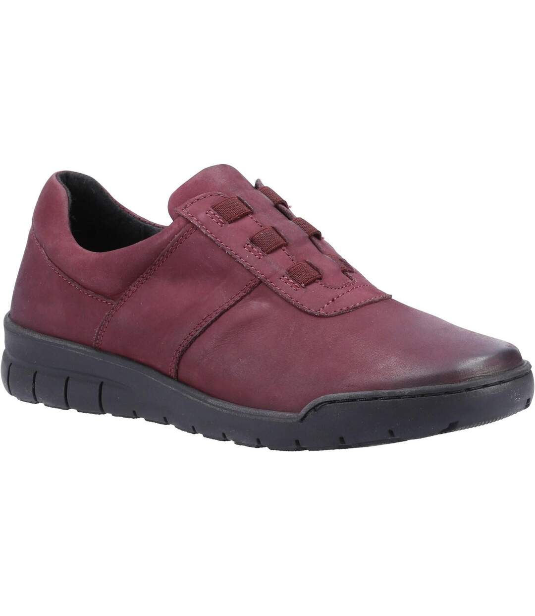 Baskets cristianos femme bordeaux Fleet & Foster