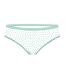 Lot de 3 slips femme  en coton uni et imprimé ceinture fine 2cm Pck12 Pierre Cardin-5