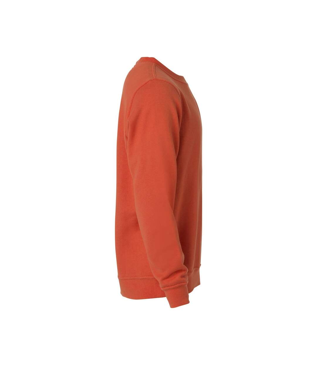 Sweat basic adulte orange sang Clique-4