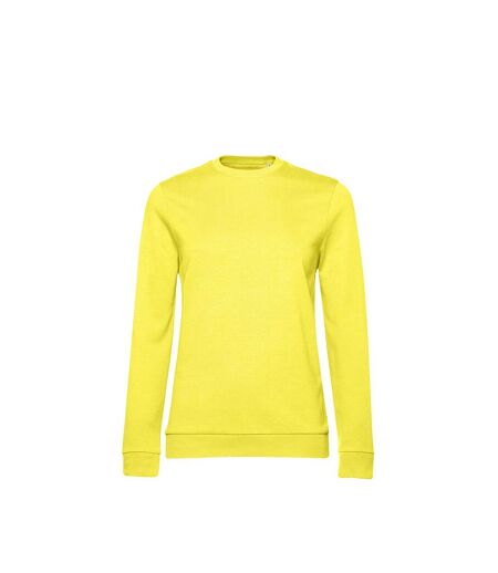 Sweat Femme Jaune B&C