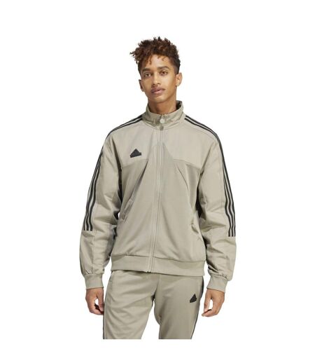 Veste de survêtement tiro material mix homme vert Adidas