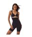 Womens/ladies Seamless Shaping Shapewear Shorts Very Black Spanx-1