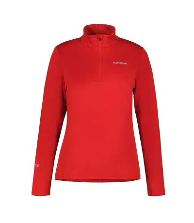Haut Thermique Ferndale Femme Rouge Icepeak