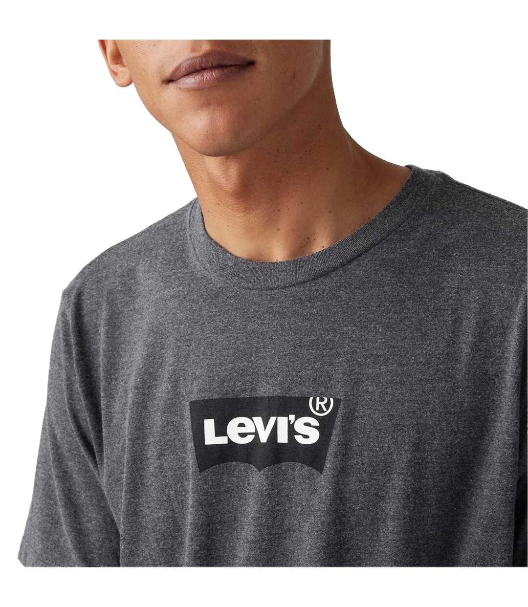 T-shirt Motif Logo Classique Homme Noir Levis-2