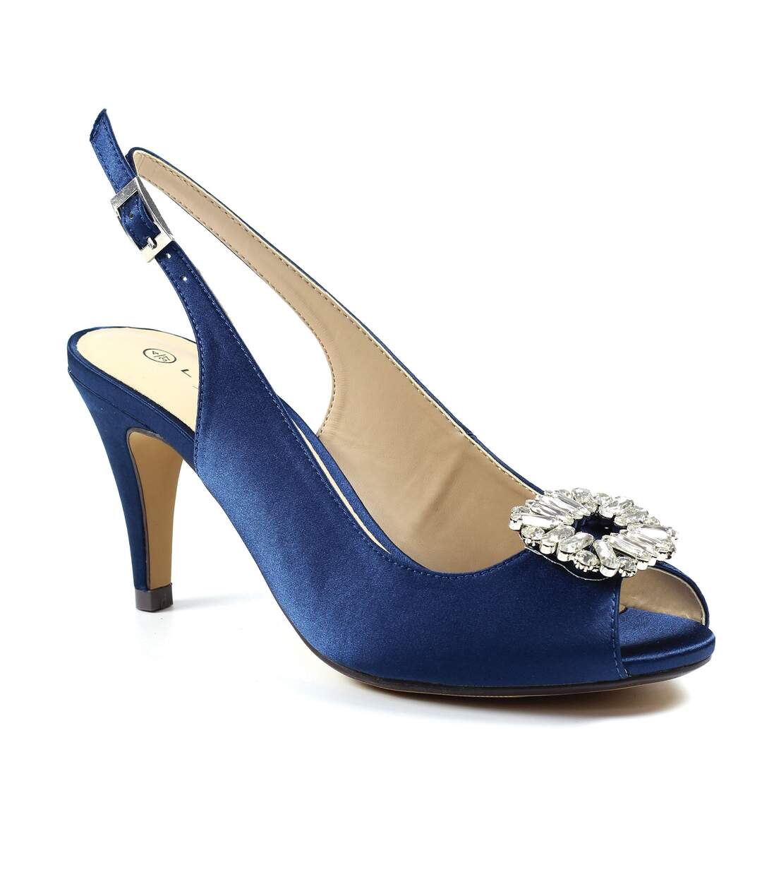 Escarpins venice femme bleu marine Lunar-1