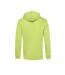 B&C Mens Organic Hooded Sweater (Lime) - UTBC4690