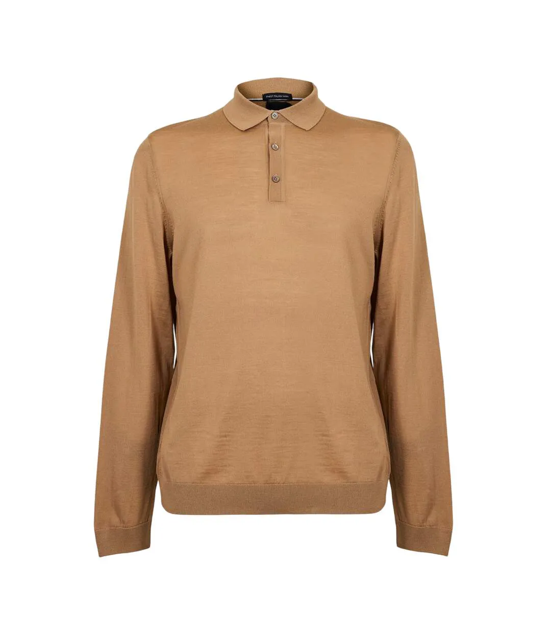 Polo Manches Longues Lanciomne Homme Beige Boss-1