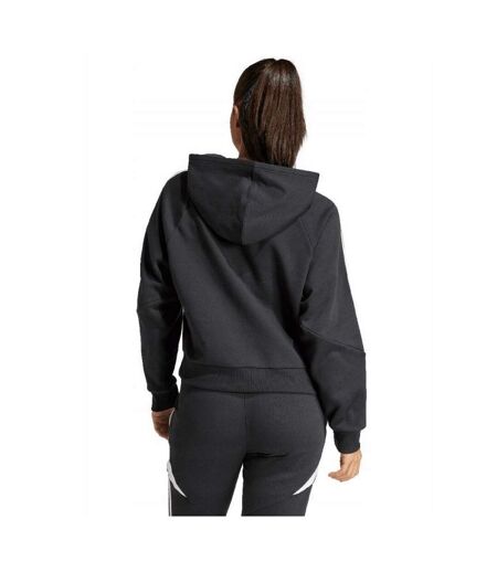 Sweat À Capuche Tiro Femme Noir Adidas