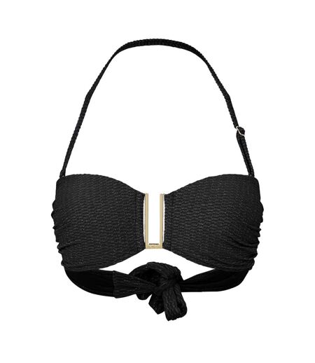 Haut De Maillot De Bain Motif/style Détail Doré Femme Noir Biba