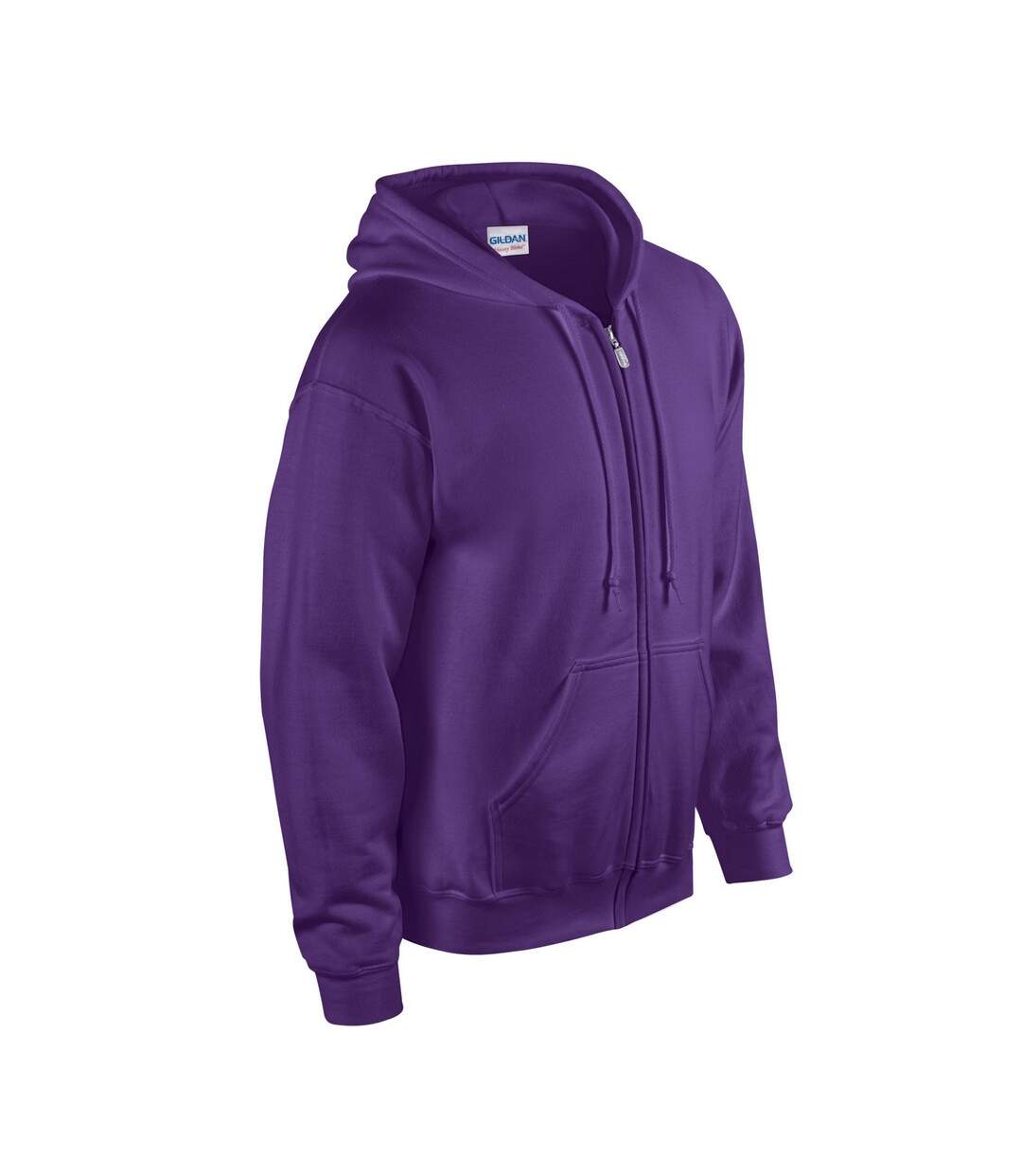 Veste À Capuche Homme Violet Gildan-3