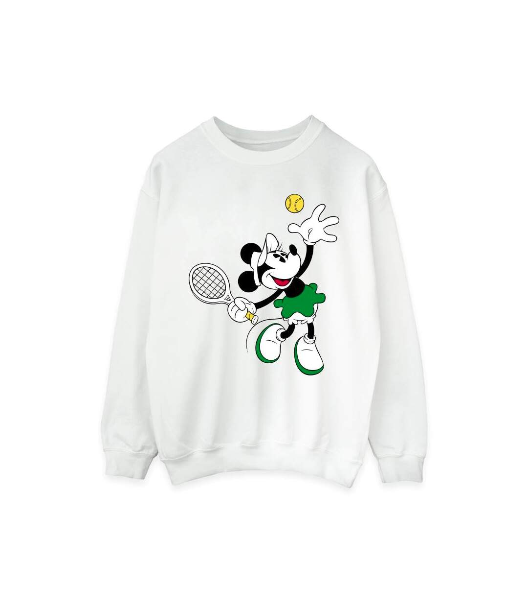 Disney - Sweat MINNIE MOUSE TENNIS - Femme (Blanc) - UTBI8823-1