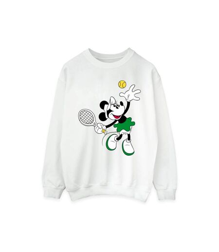 Disney - Sweat MINNIE MOUSE TENNIS - Femme (Blanc) - UTBI8823