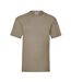 T-shirt Valueweight Homme Vert Kaki Fruit Of The Loom-1