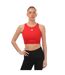 Haut court hyperglam femme rouge / blanc Adidas-3