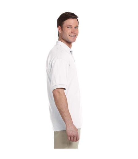 Polo à manches courtes homme blanc Tri Dri