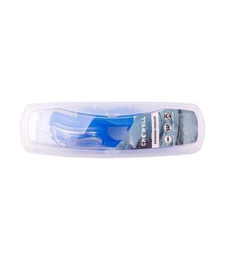 Childrens/kids Sandy Swimming Goggles White Blue Crowell