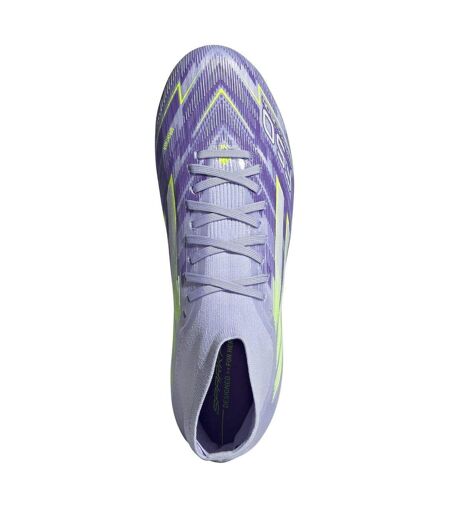 Chaussures De Foot Pour Terrain Ferme F50 Femme Violet Citron Adidas