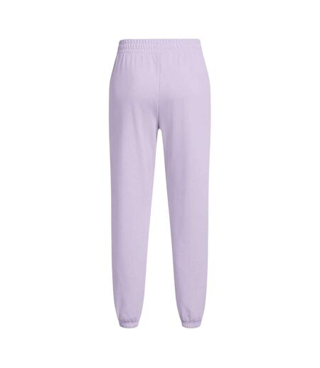 Womens/ladies Rival Terry Joggers Purple Under Armour