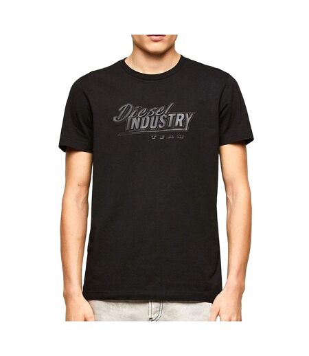 T-Shirt noir homme diesel maglietta a02558 - l