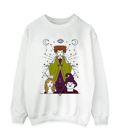 Disney - Sweat HOCUS POCUS CANDLE - Femme (Blanc) - UTBI15709