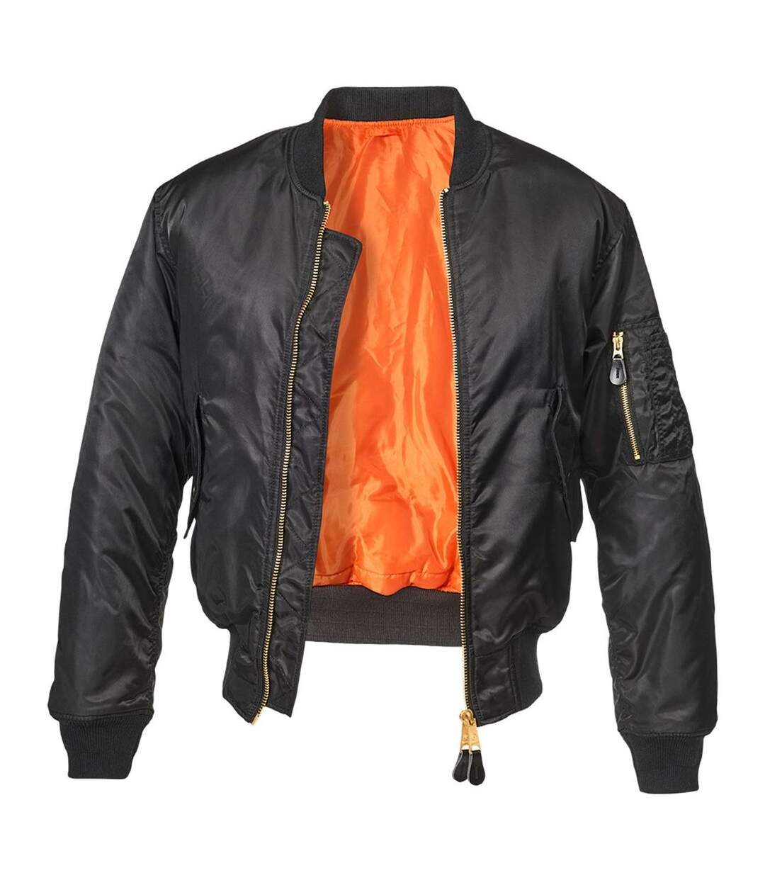 Blouson bomber homme - 3149 - noir-1