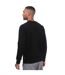 Mens Logo Printed Crew Neck Sweatshirt Black DKNY-2