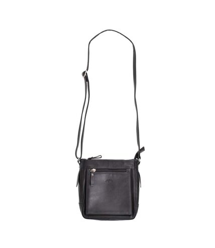 Katana - Sac bandoulière en cuir - noir - 5219