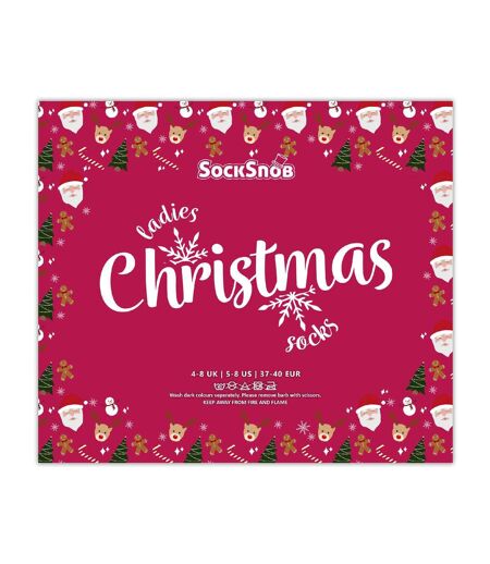 Ladies Novelty Festive Christmas Socks