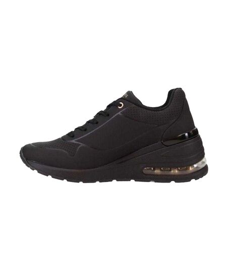 Baskets Million Air Femme Noir Skechers