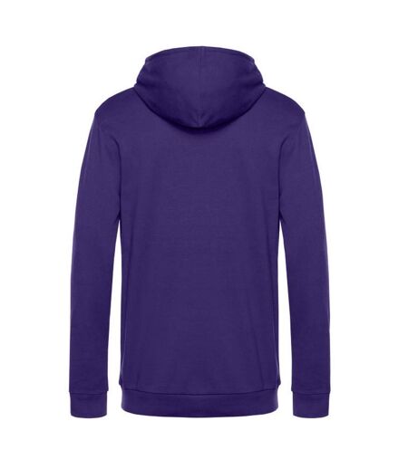 Mens hoodie radiant purple B&C