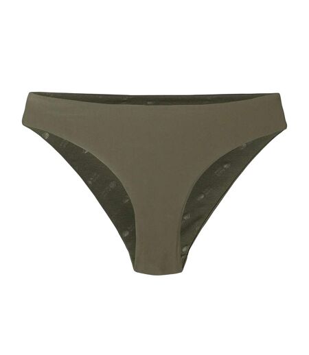 Bas De Maillot De Bain Femme Vert Kaki Sombre Aquawave