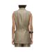 Veste sans manche marron femme vila roujuliet waistcoat-2