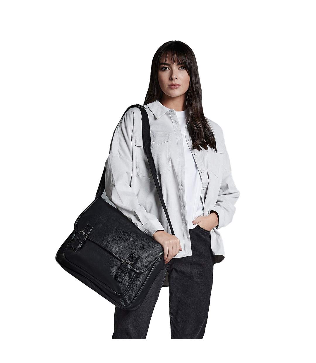 Sac à bandoulière nuhide taille unique noir Quadra-2