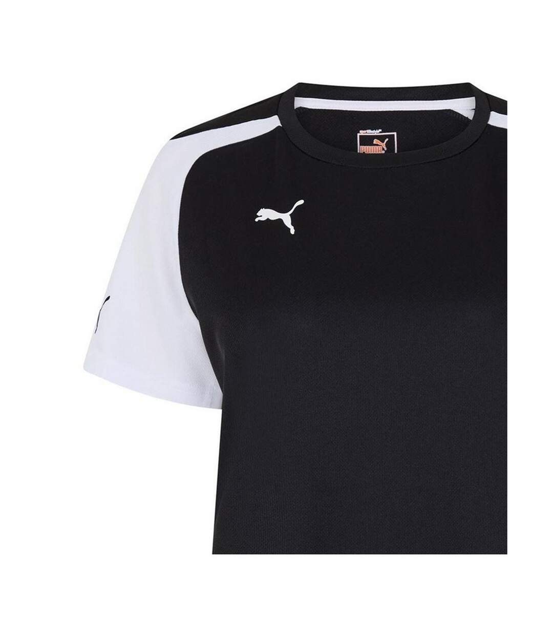 Womens/ladies Speed Short-sleeved T-shirt Black White Puma-3