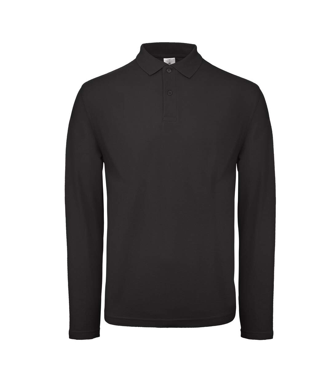 Polo à manches longues pour hommes de B&C Collection (Noir) - UTRW6356