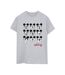 Disney Femme/Ladies - Mickey Mouse Many Faces - T-shirt boyfriend en coton (Gris sportif) - UTBI38332-1