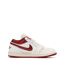 Baskets blanc/rouge femme nike air jordan 1 low-2
