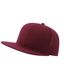 Unisex Adult 5 Panel Snapback Baseball Cap Cardinal Red Atlantis-2