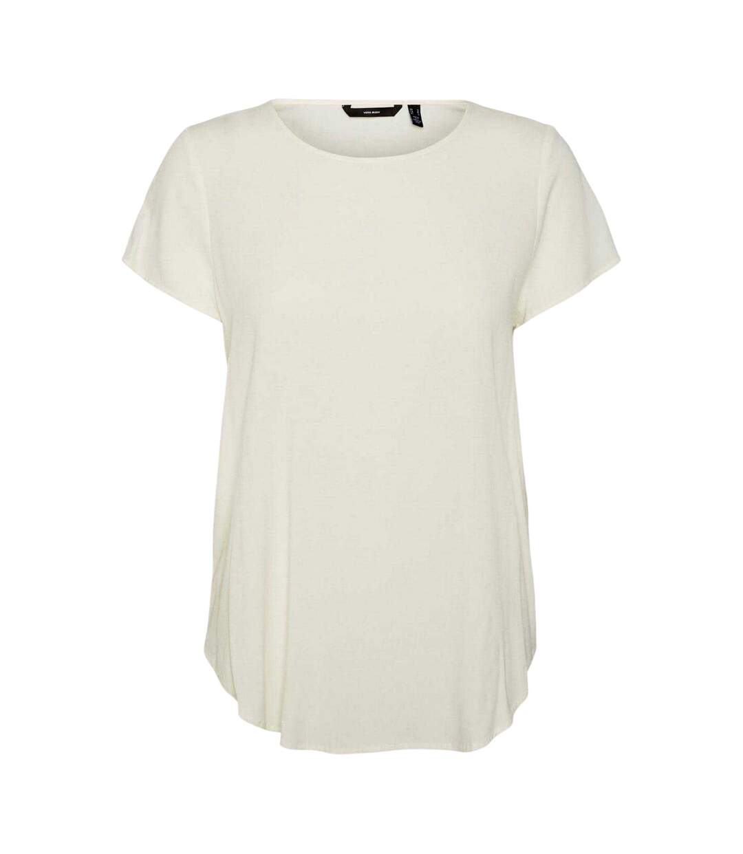Blouse Manches Courtes Femme Blanc Neige Vero Moda-2