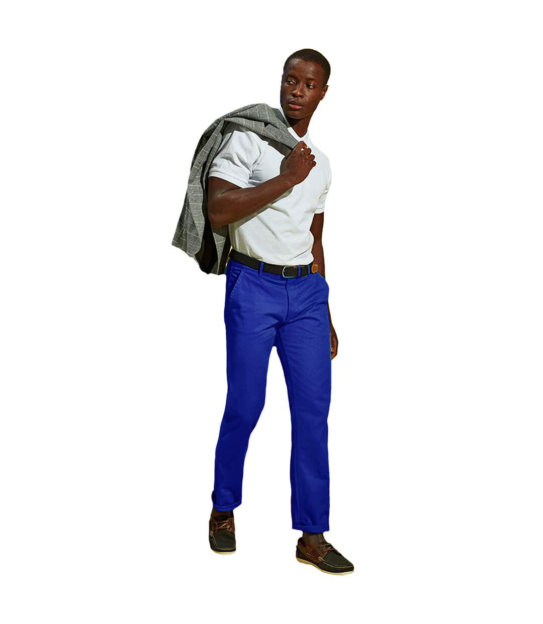 Asquith & Fox Mens Classic Casual Chinos/Trousers (Royal) - UTRW3473-1