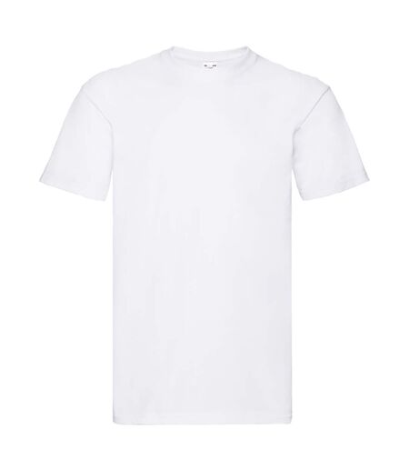 T-shirt à manches courtes hommes blanc Fruit of the Loom