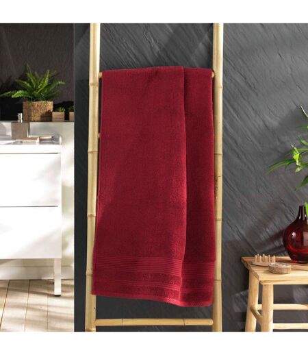 Drap de Douche Tendresse 70x130cm Rubis
