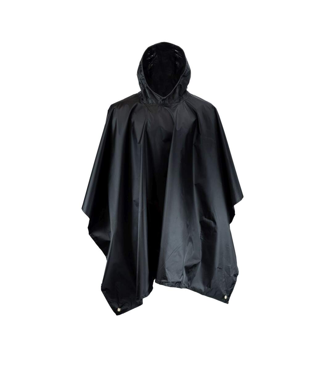 Poncho Motif/style Uni Adulte Noir Mil-Com-1